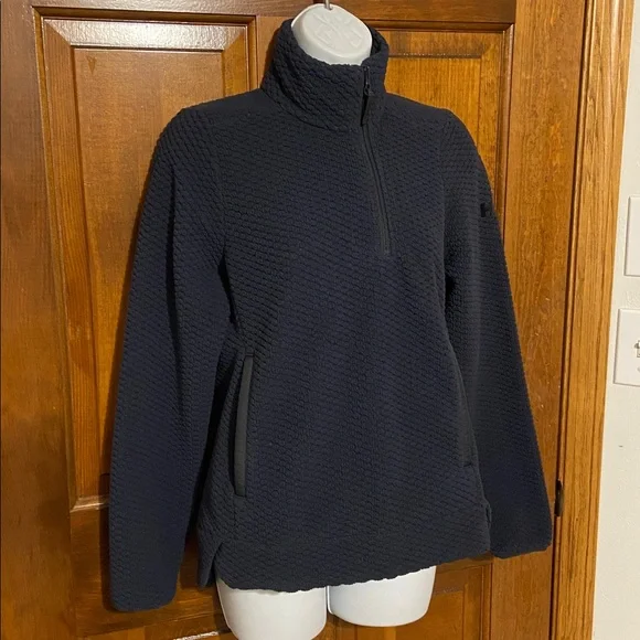 Helly Hansen Womens 1/4 Zip Pullover Fleece Heavyweight Pockets Outdoor Size XS - Picture 4 of 13